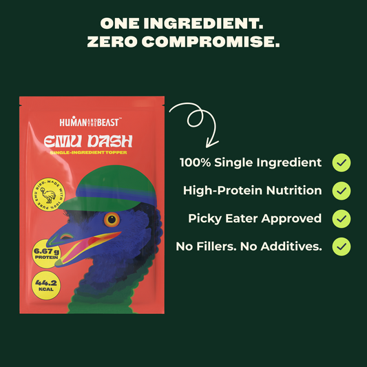 100% Single Ingredient Toppers ~ EMU DASH