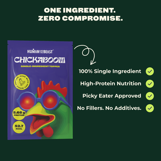 100% Single Ingredient Toppers ~ CHICKABOOM
