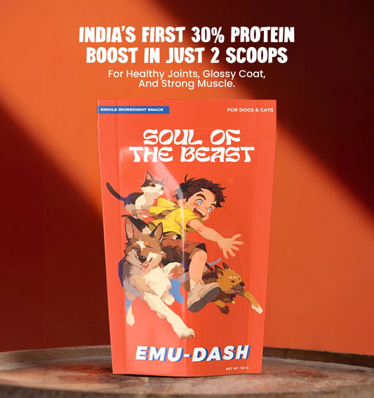 100% EMU-Meat Topper for 100x Healthier Dogs