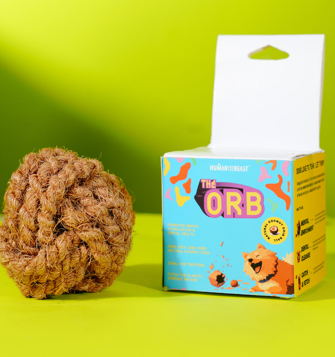 100% Natural Chew Clean Ball for 10X Healthier Teeth