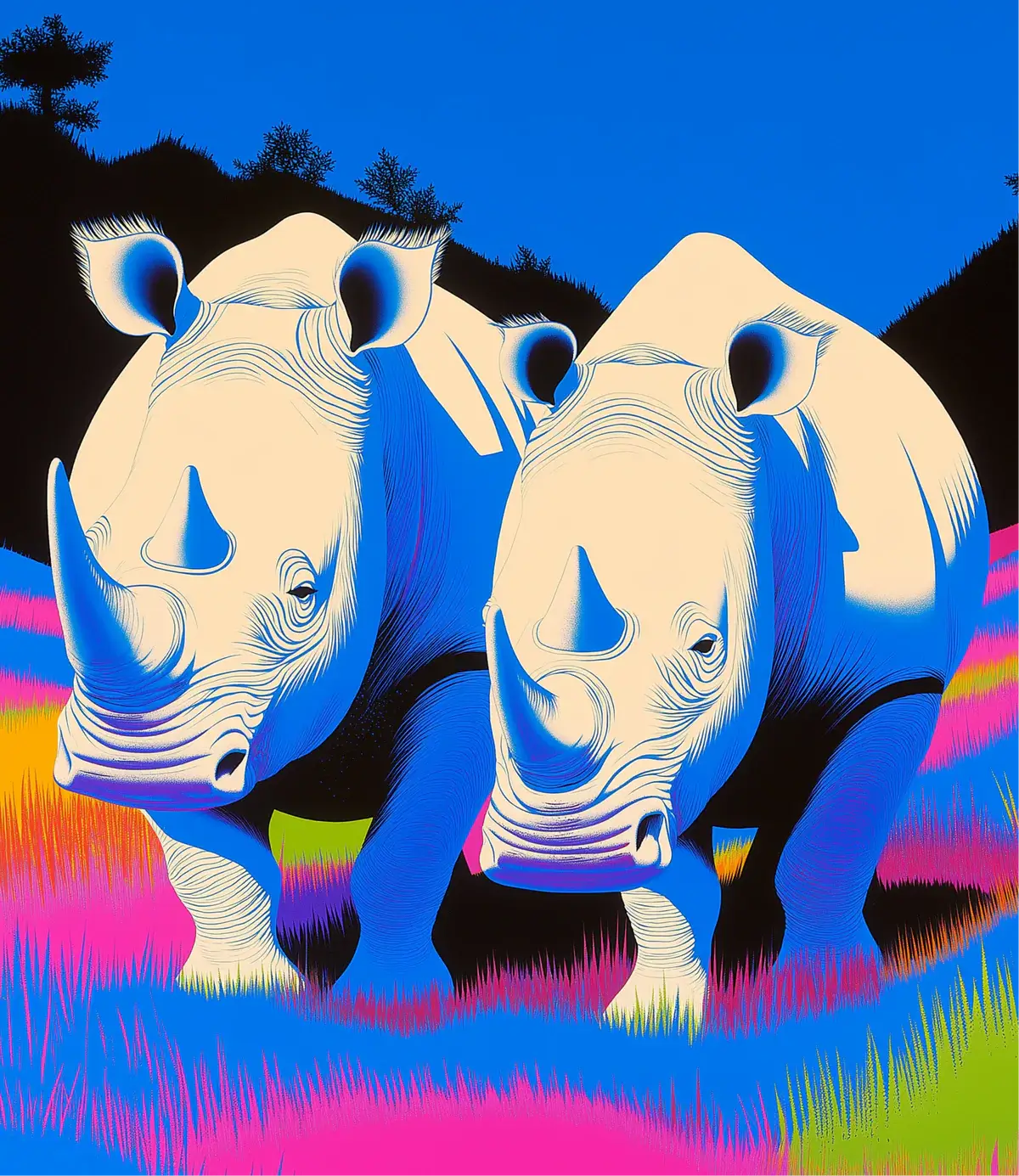 Najin and Fatu are the sole surviving Northern White Rhinoceroses on Earth.