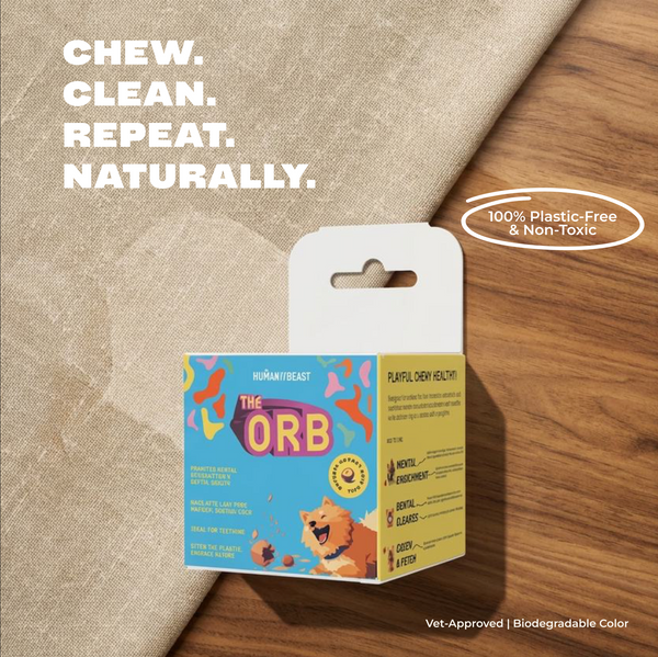 100% Natural Chew Clean Ball for 10X Healthier Teeth