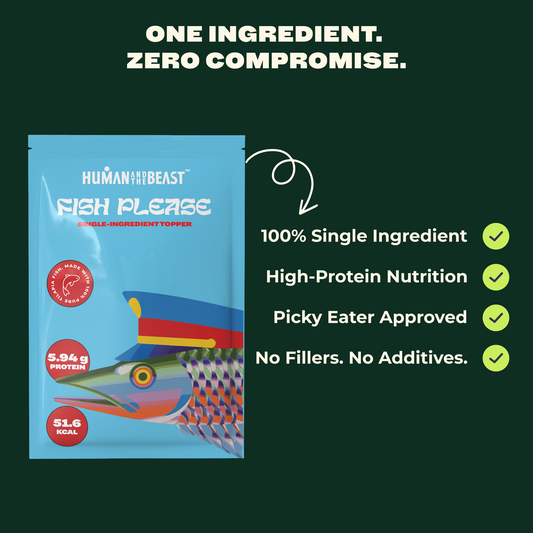 100% Single Ingredient Toppers ~ FISH PLEASE