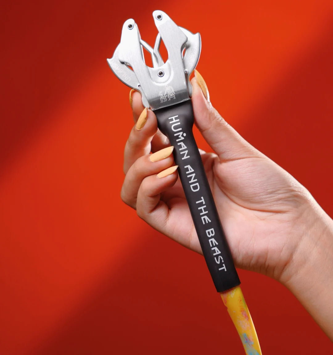 India's First Super Leash Made with Biothane USA Webbing - Safety Yellow